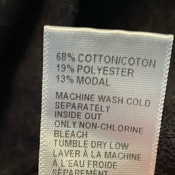 James Perse Drop Shoulder Cotton Blend Long Sleeve V-neck Knit Top - Picture 7 of 9